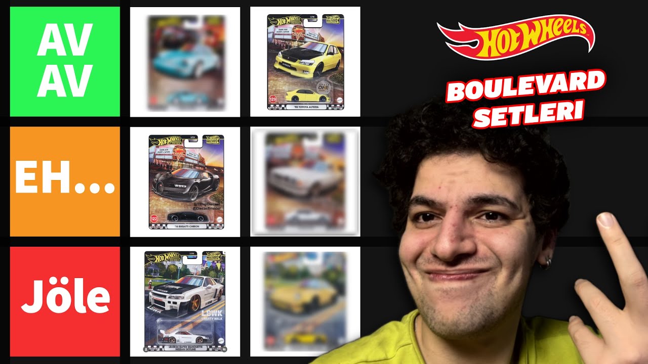 EN İYİ HOT WHEELS BOULEVARD SETİ HANGİSİ - Hot wheels Premium Boulevard Tier List