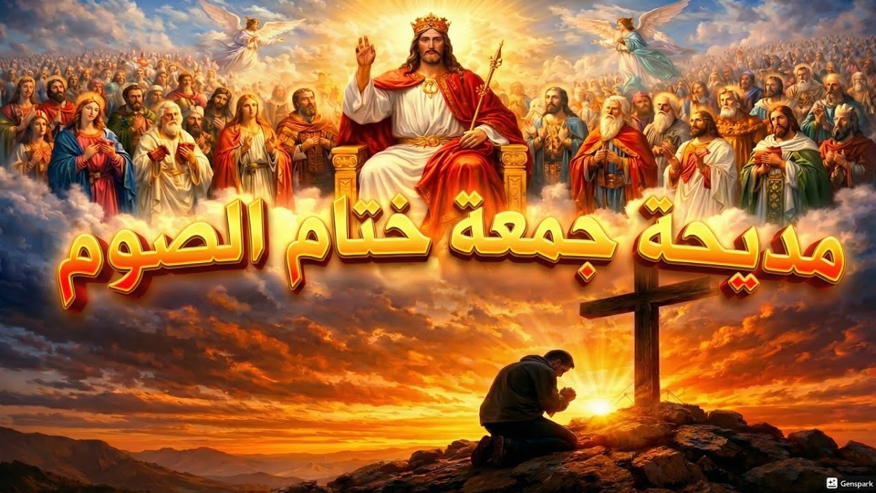 مديحة جمعة ختام الصوم الكبير ـ من روائع مدائح الصوم الكبير 