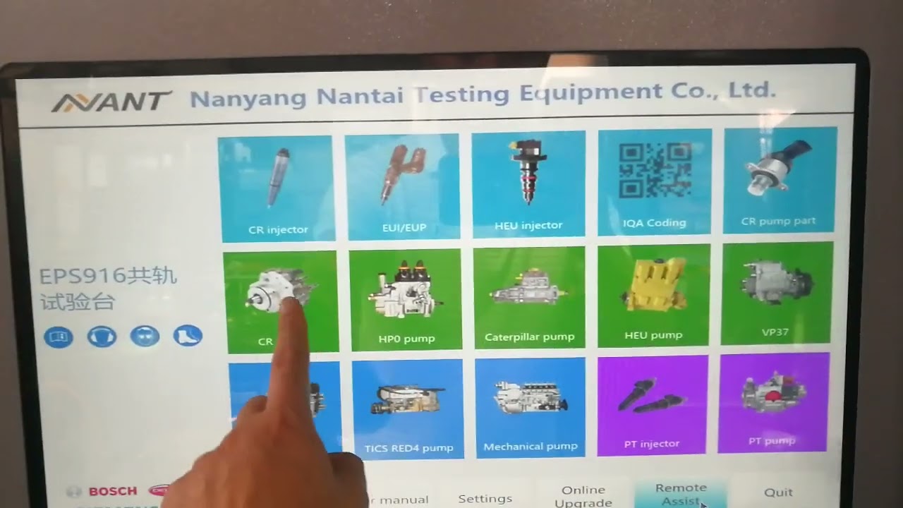 How to test CB28 pump on NT919 test bench