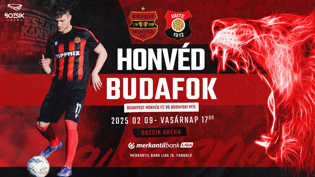Budapest Honvéd FC - Budafoki MTE 1-2 (0-2), Merkantilbank Liga NBII., 16.forduló - összefoglaló