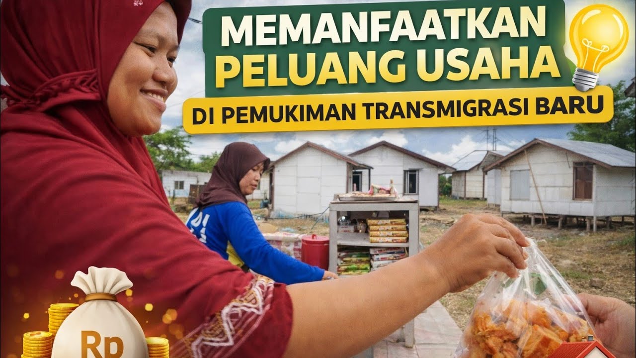 MEMANFAATKAN PELUANG USAHA DI LINGKUNGAN TRANSMIGRASI BARU TANJUNG BUKA SP 10