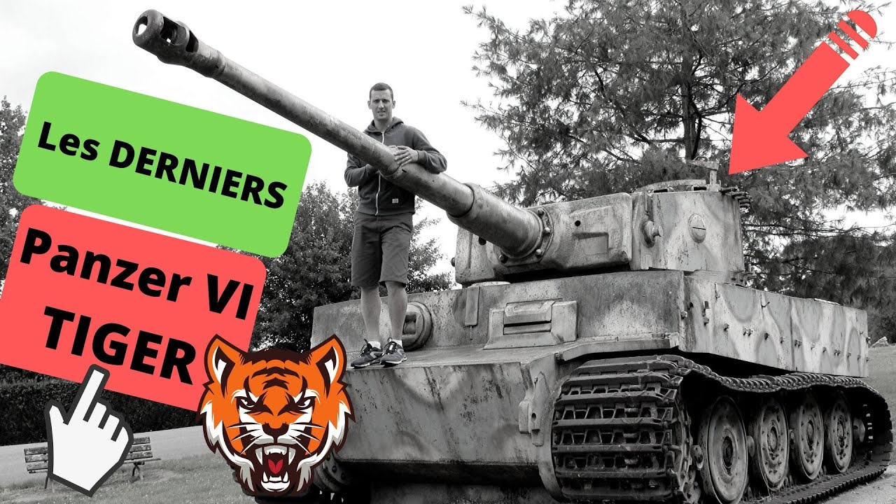 WW2 Les derniers Panzer VI Tigre🐅 dans le monde.