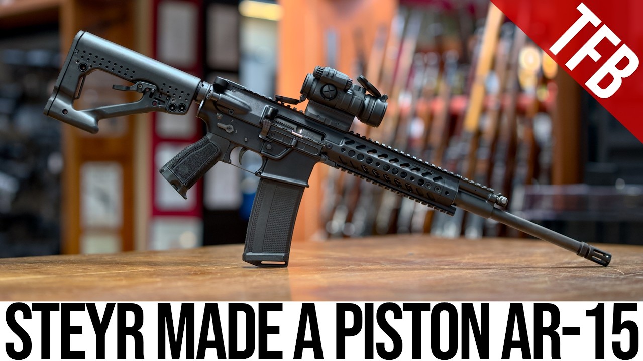 Steyr STM-556: редкая поршневая винтовка AR-15 с ДНК AUG