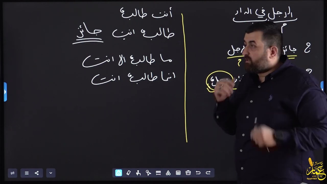 التقديم (٣) تكملة تقديم الخبر على المبتدأ
