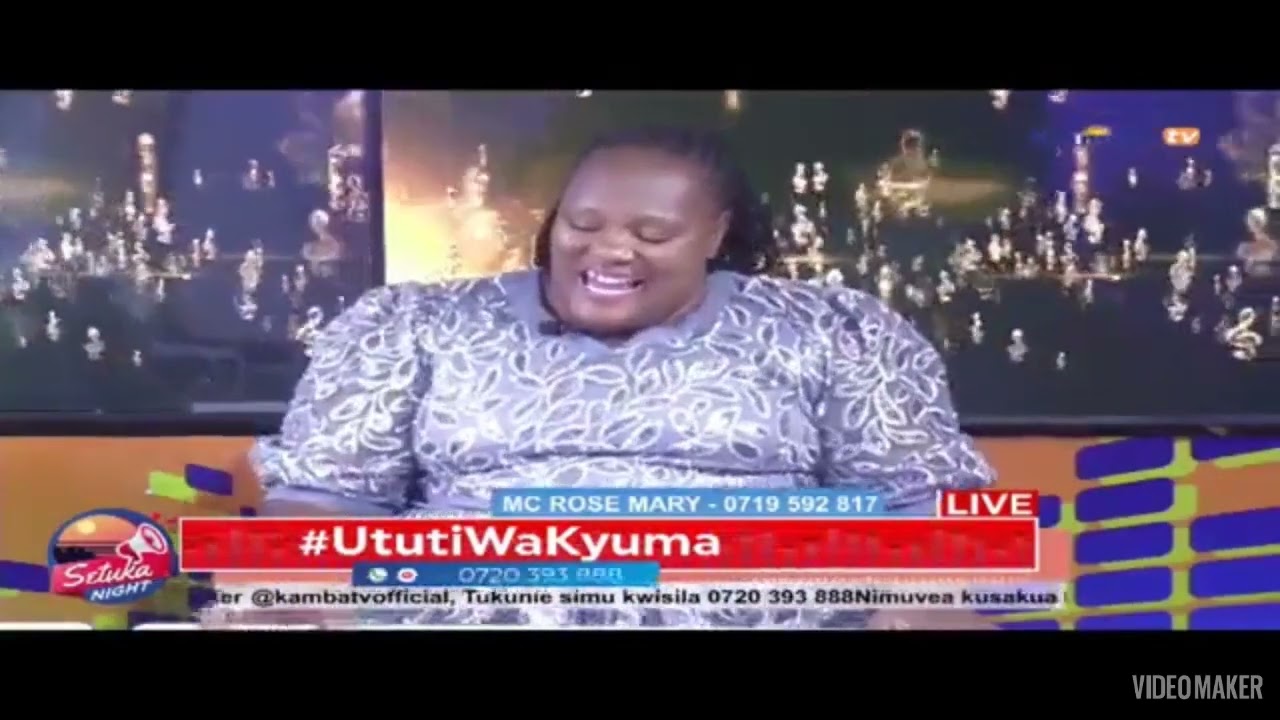 Nina kilo 140 na ninye ndawa ya musuvyo-Mc Rosemary