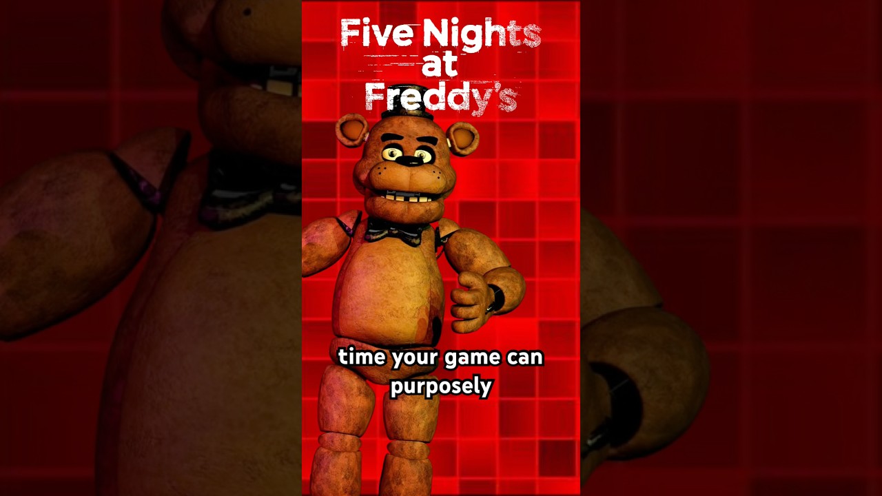 В FNAF ваша игра может намеренно вылетать #fnaf #fnaf1 #fnaf2 #fnafucn #horrorgame #viral #shorts