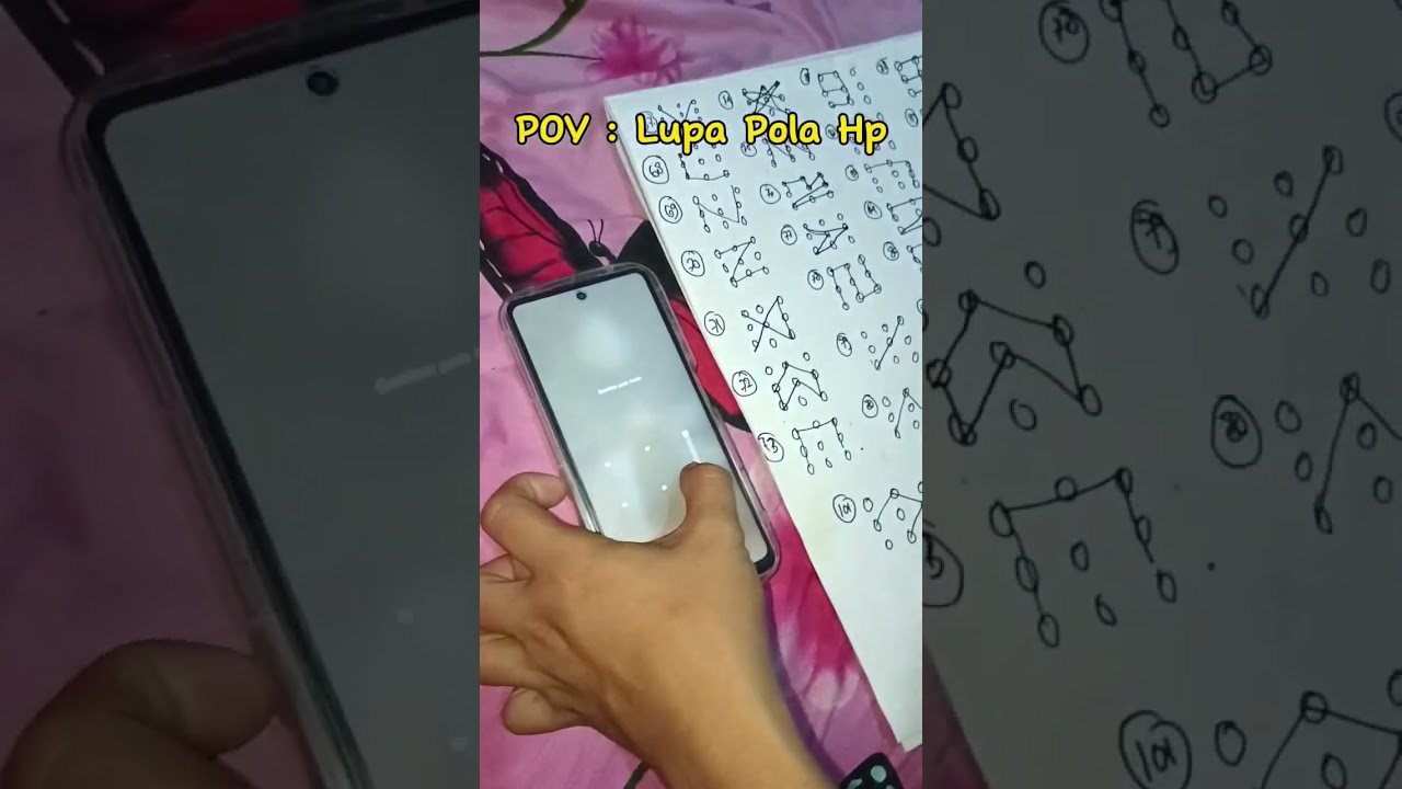 Ketika Lupa Pola Hp