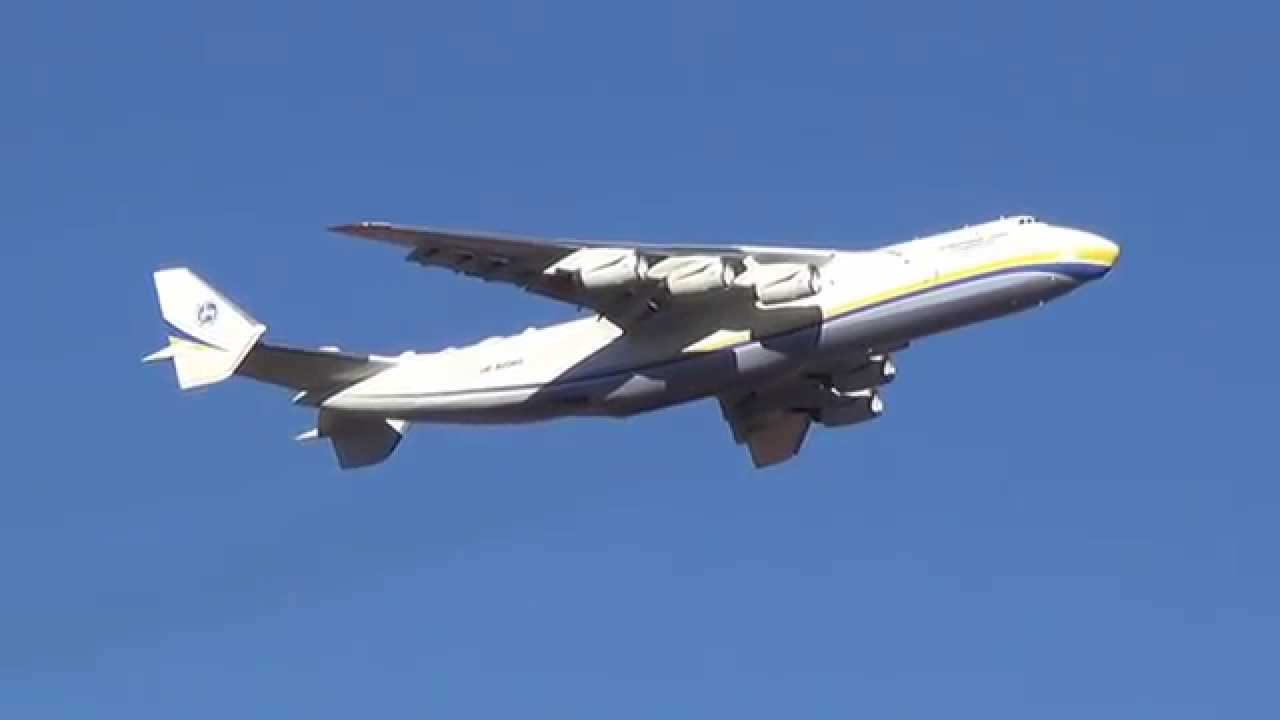 (VERY RARE) Antonov AN-225 Mriya UR-82060 Takeoff Torrejón/LETO