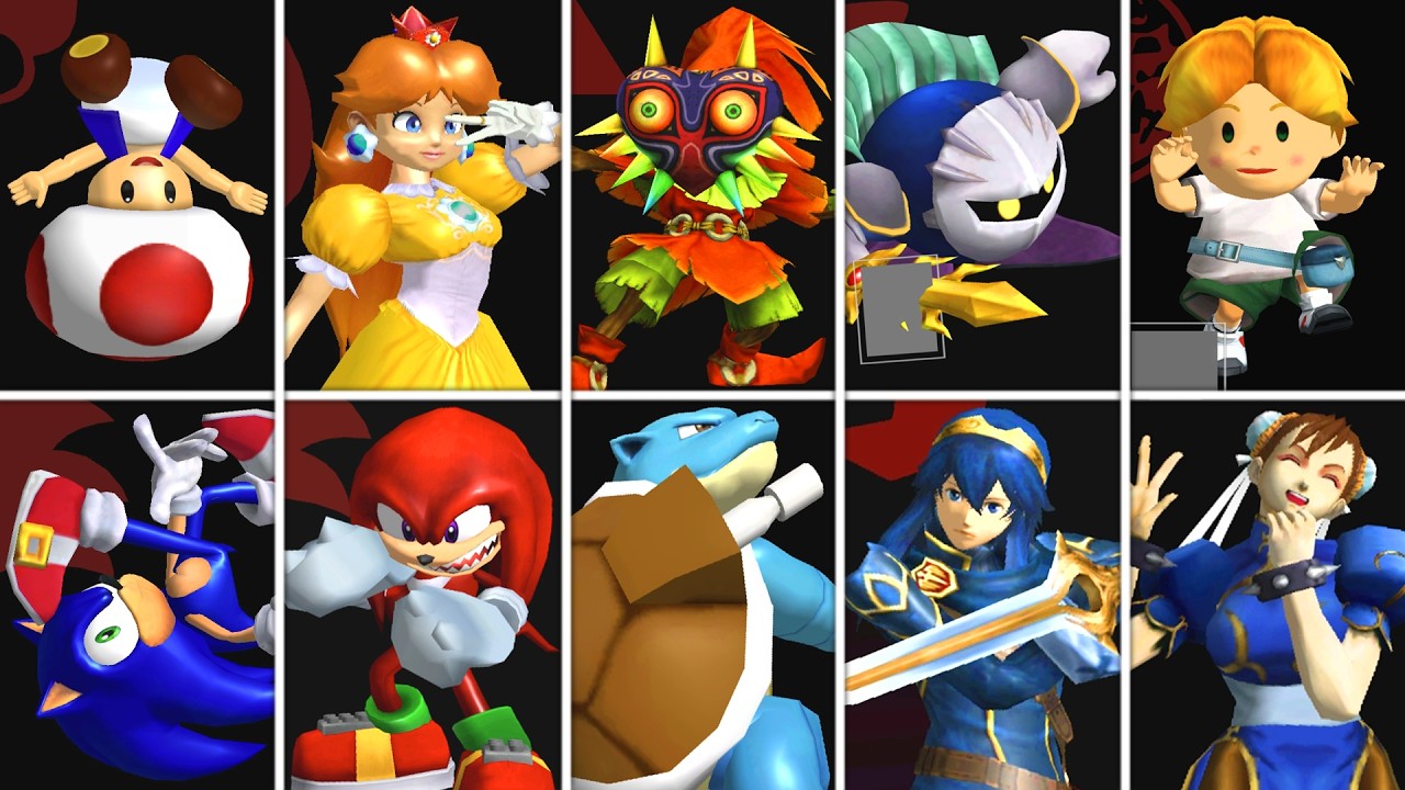 NEW Characters Victory Animations in SMASH BROS. MELEE! (ACE Build 2.0)