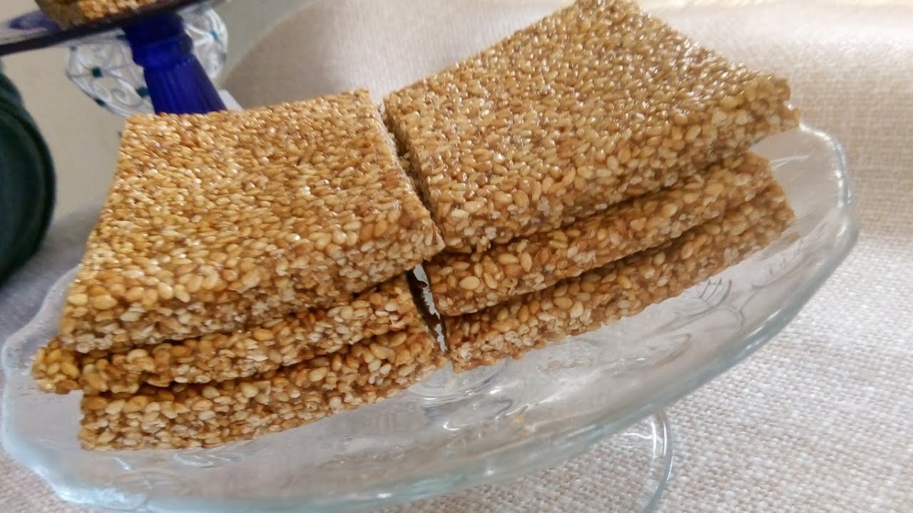 حلوى الجلجلان بنة مكيفاهش ذوق تحصل