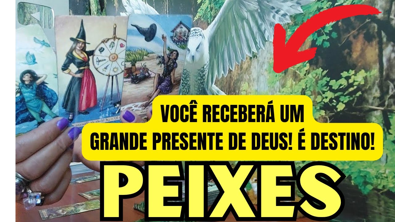 PEIXES♓️ É SEU DESTINO!🎁É DEUS AGINDO NA SUA VIDA!⭐️#tarot  #peixes       #tarotcards