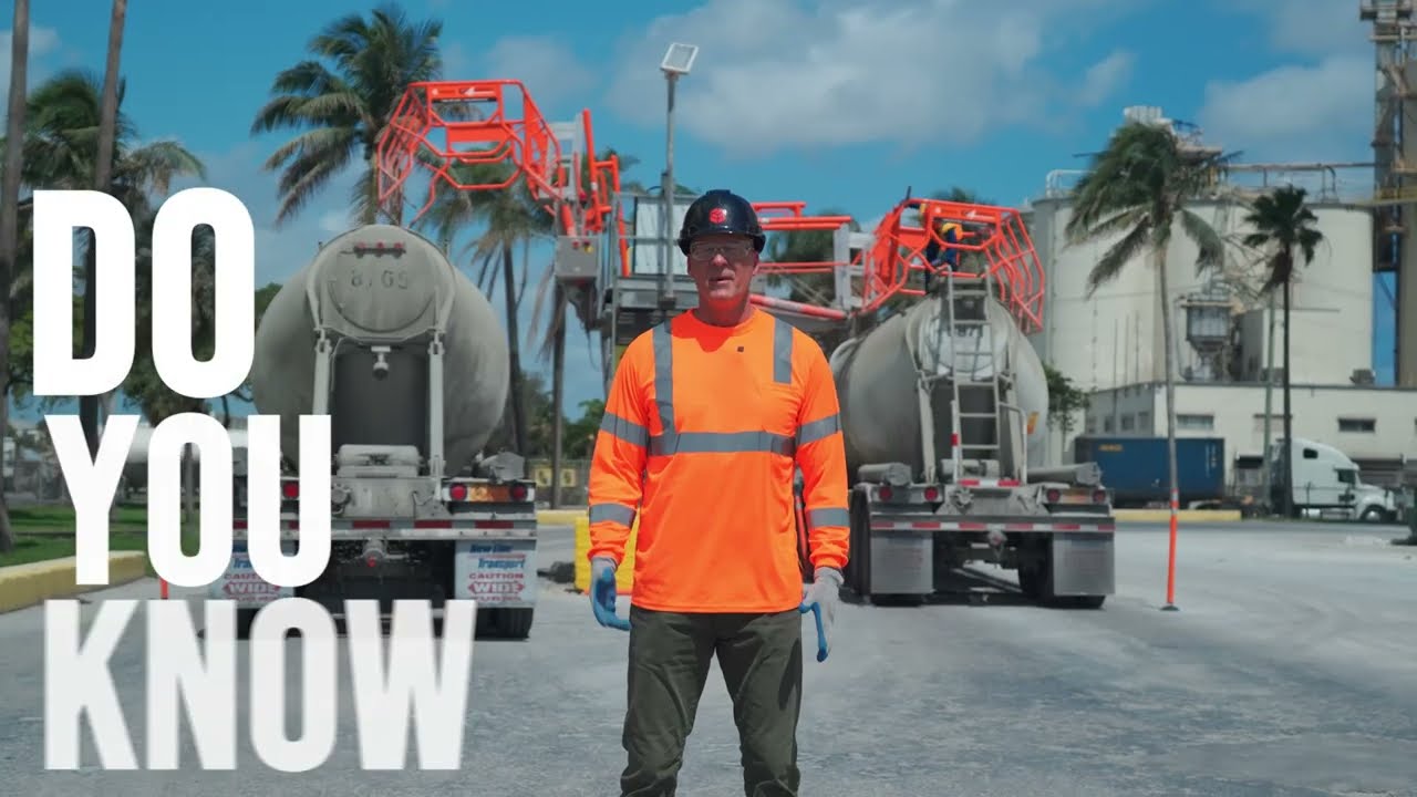 Cement Plant Safety: How Entrance and Exit Racks Improve Truck Loading Efficiency