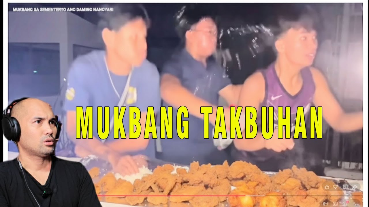 SEMENTERYO MUKBANG GRABE TAKOT NILA