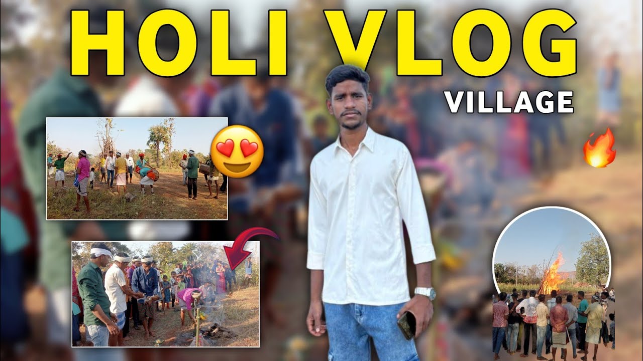 Traditional Culture Ke Sath Holi Dahan🔥😍| HOLI VLOG | ArvindRathvaVlogs 