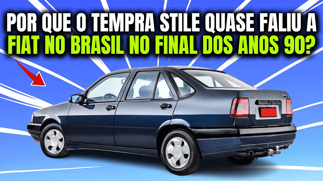 Tempra Stile quando a Fiat tentou ser sofisticada e acabou criando uma lista interminável de defeito