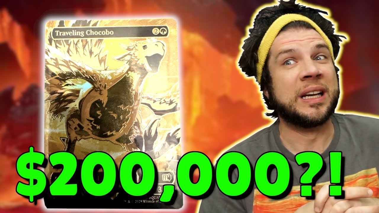 A SERIALIZED Chocobo Has Been Found! It&rsquo;s 200K. So There&rsquo;s That.