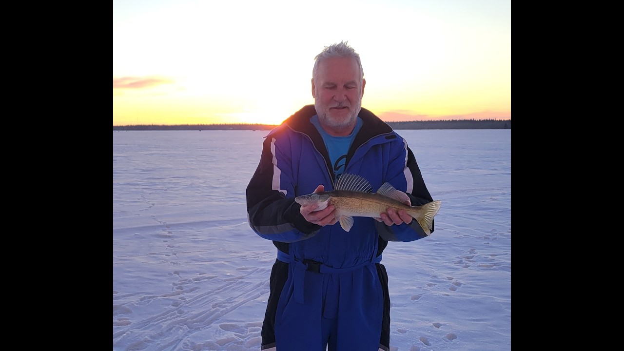 Life below zero- Ice fishing in Canada