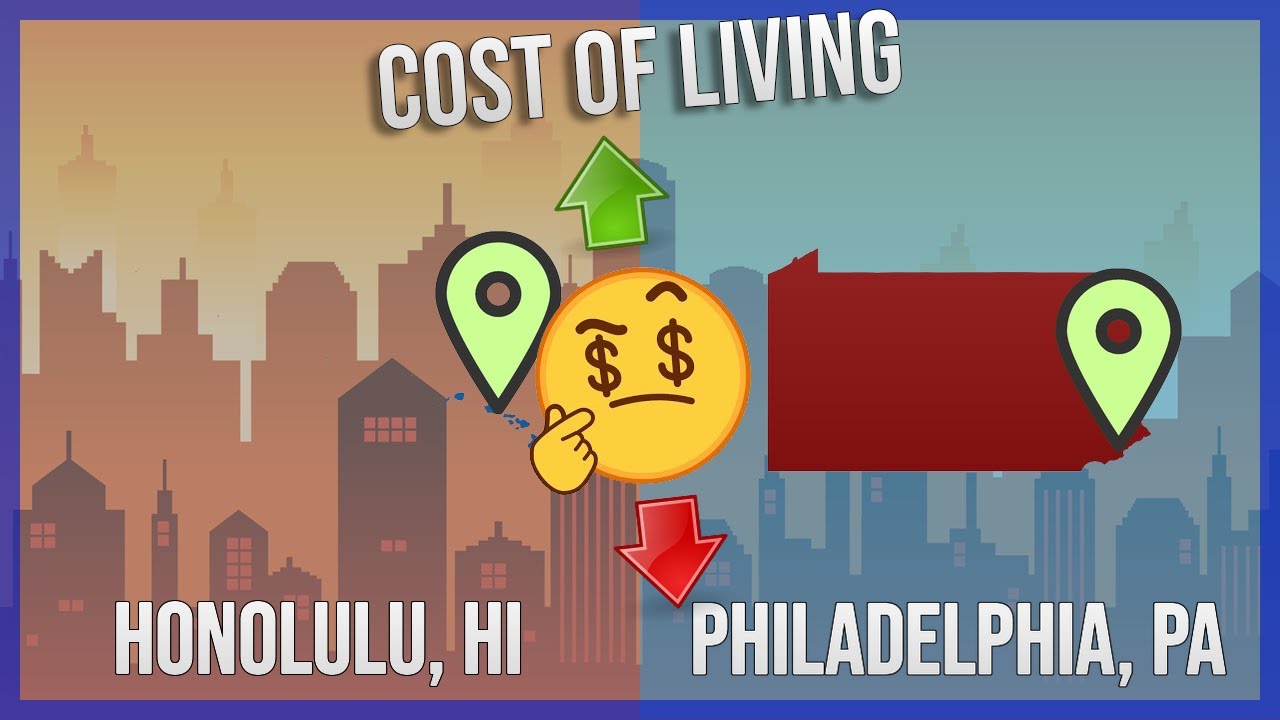 Honolulu, HI vs Philadelphia, PA Cost of Living/Travel Price 2025 Comparison