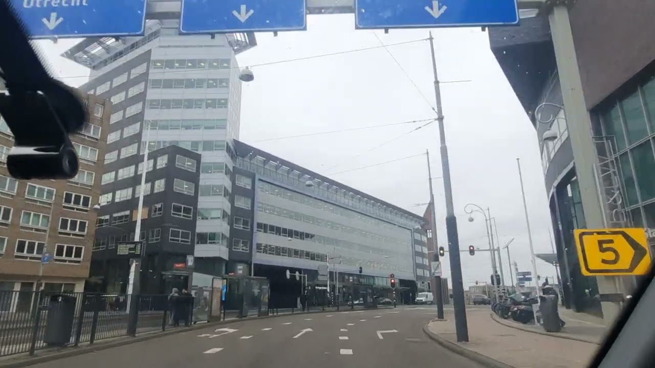 WE ON THE WAY TO MY DUTCH LANGUAGE LESSON INTERVIEW  AT TOP TAAL AMSTERDAM 