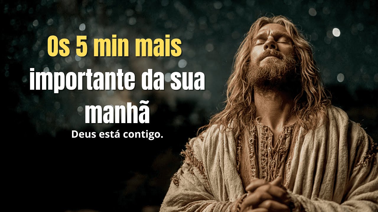Oração da Manhã para Entregar o Dia e Caminhar em Paz (Mensagem de Deus pra hoje)