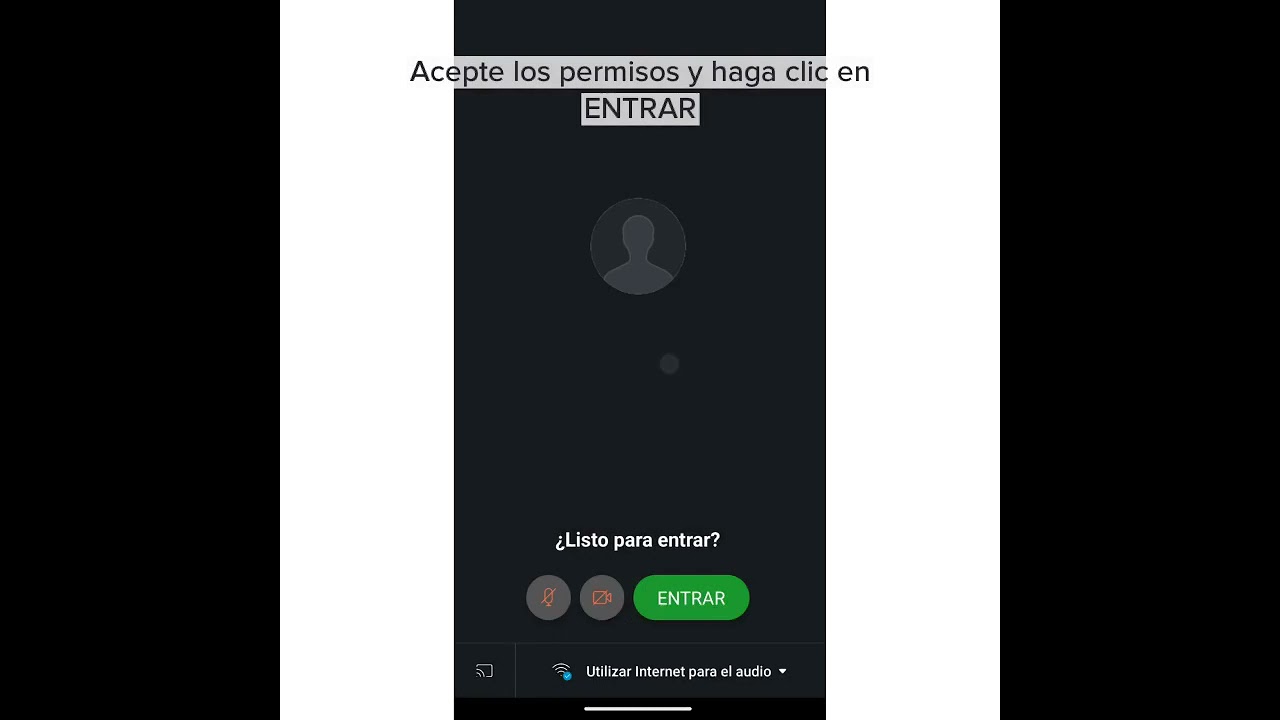 &iquest;C&oacute;mo ingresar a una sala virtual desde el celular?
