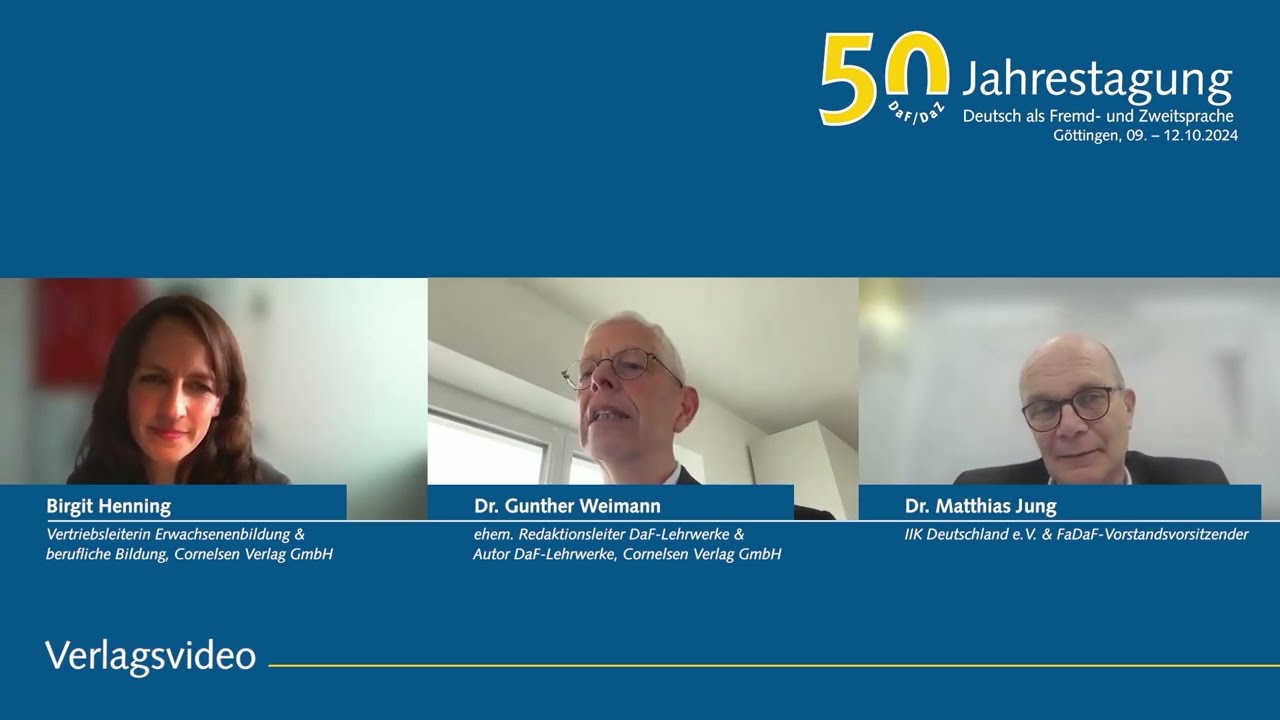 50 Jahre DaF/DaZ aus Sicht von Cornelsen Verlag