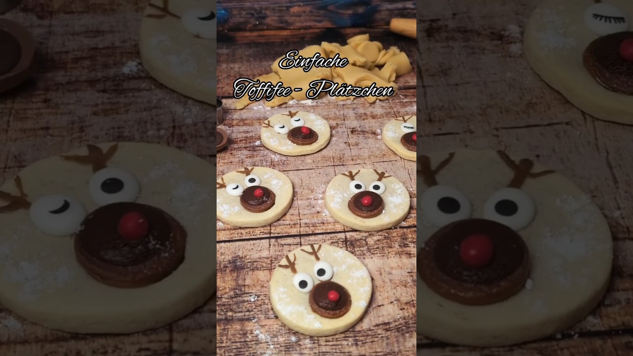 Einfache Toffifee Pl&auml;tzchen - So niedlich 🥰