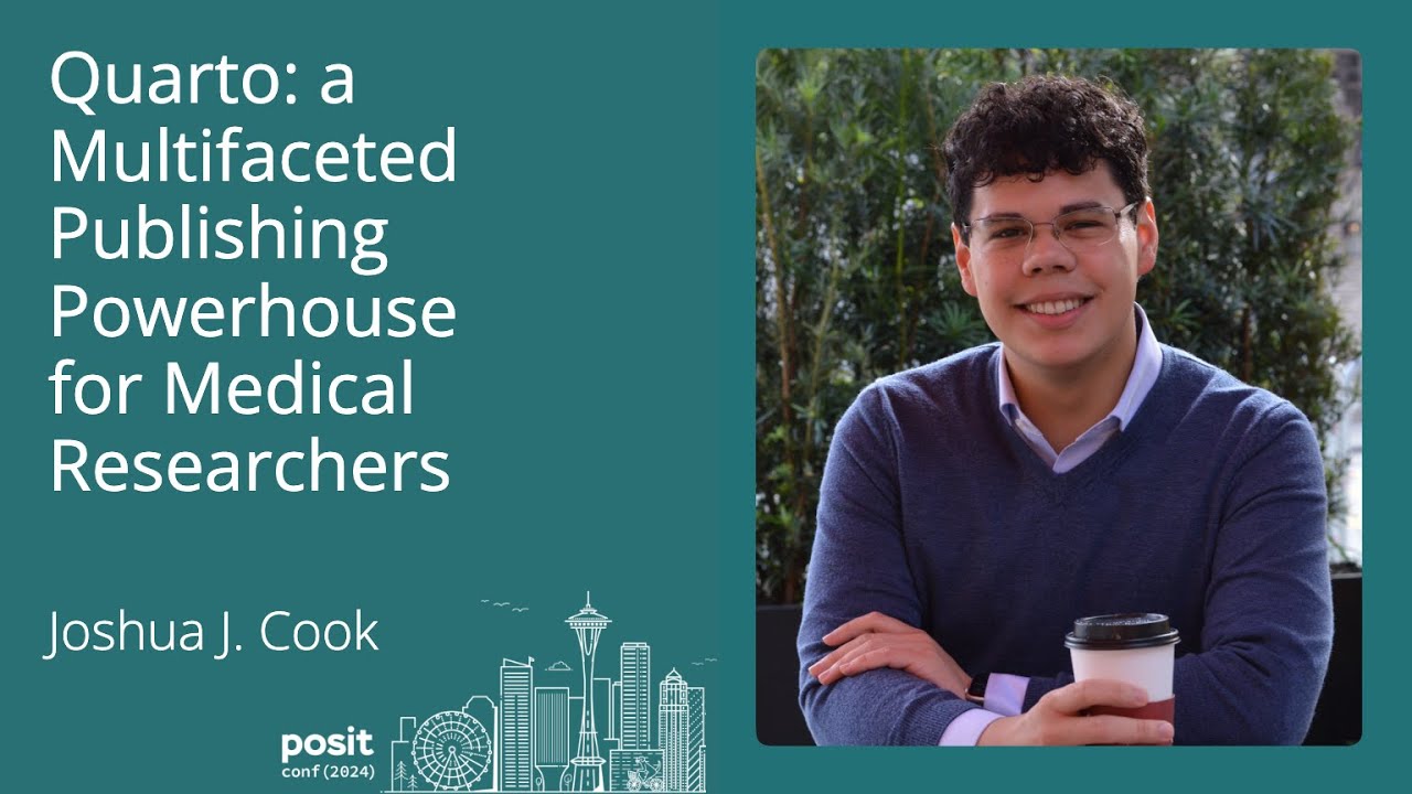 Joshua Cook - Quarto: A Multifaceted Publishing Powerhouse for Medical Researchers