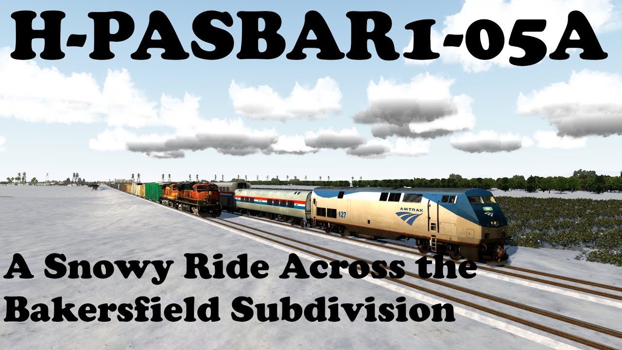 Run 8: H-PASBAR1-05A - A Snowy Ride Across the Bakersfield Subdivision