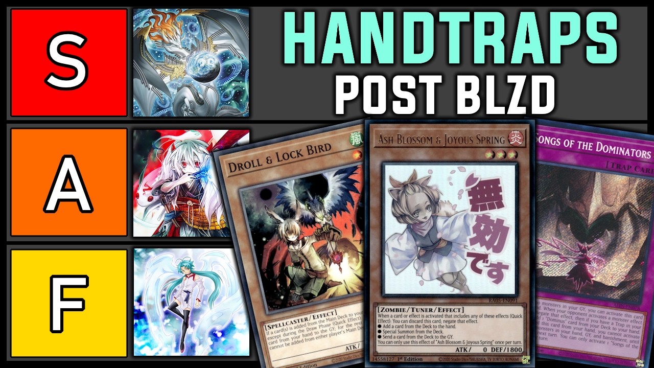 The Best Hand Traps Tier List Post Blazing Dominion (BLZD) Format
