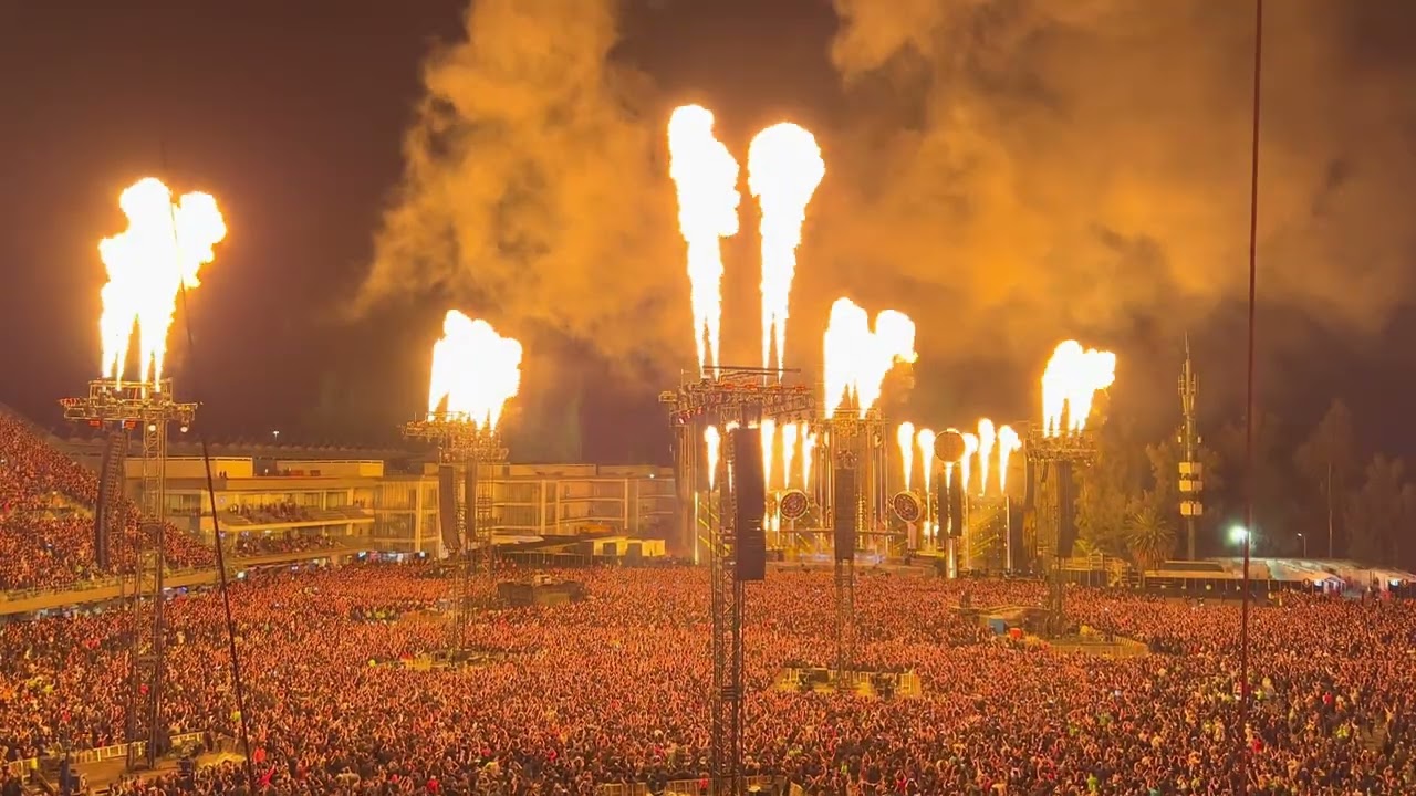 Rammstein - Sonne (Live Foro Sol Mexico City 01/10/22 Stadium Tour - Seats View)