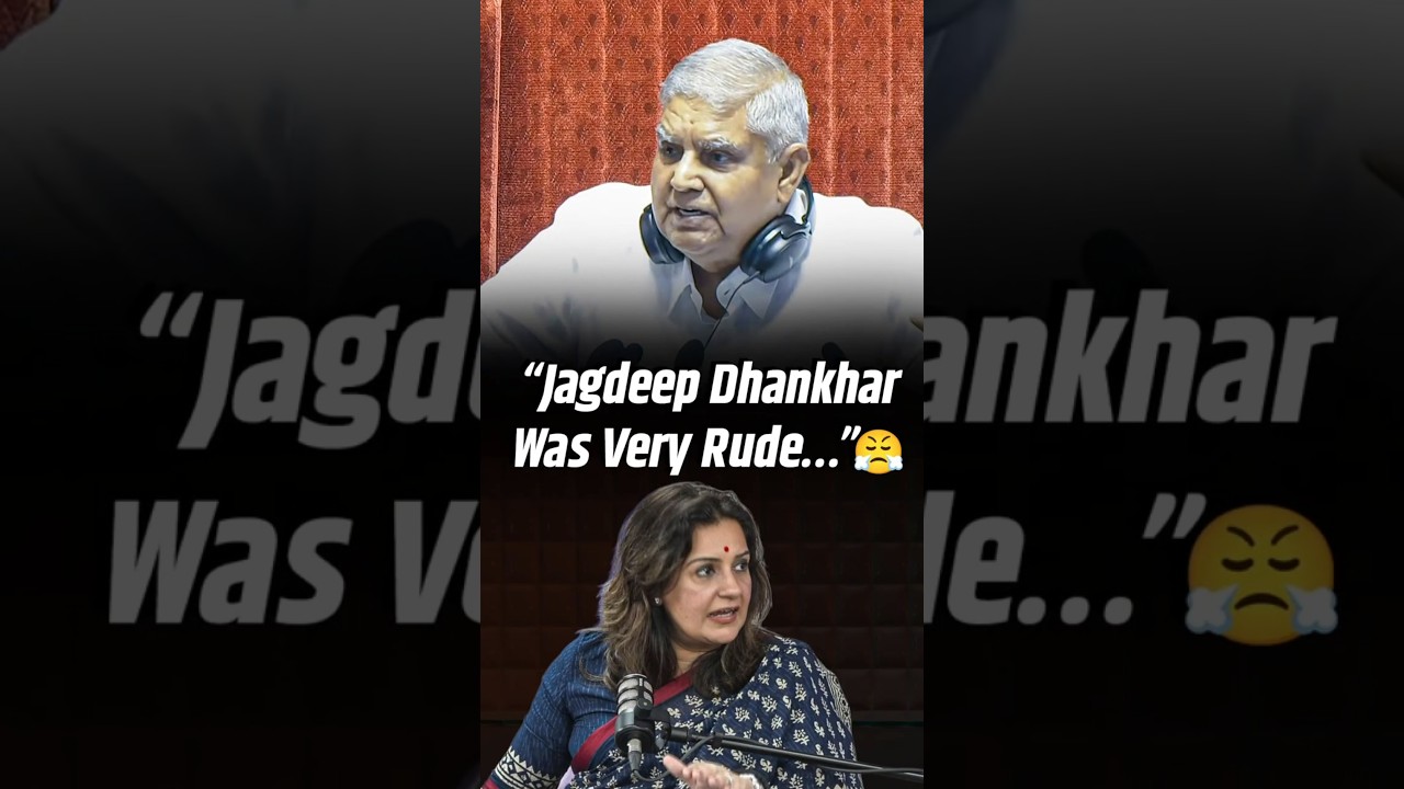 &ldquo;He Was Very Rude&hellip;&rdquo; Priyanka Chaturvedi on Jagdeep Dhankar