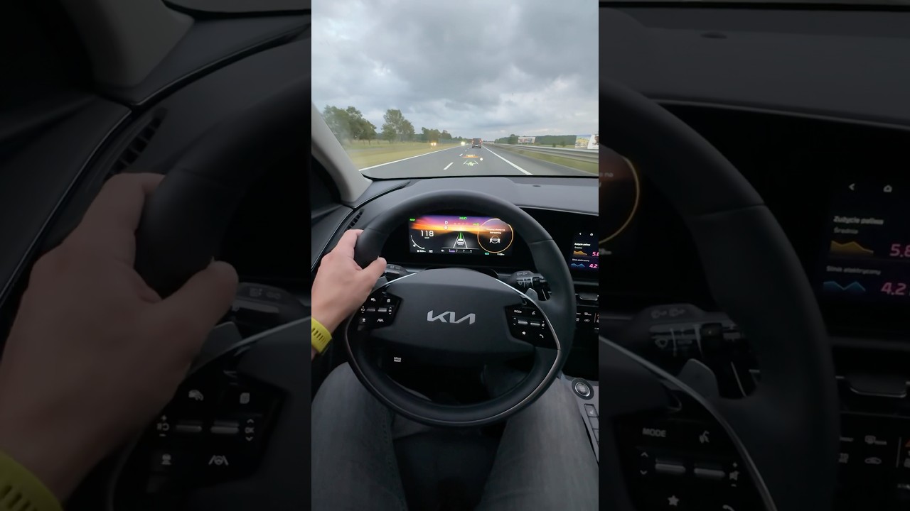 Lane Following Assist (LFA) Kia Niro HEV 👌