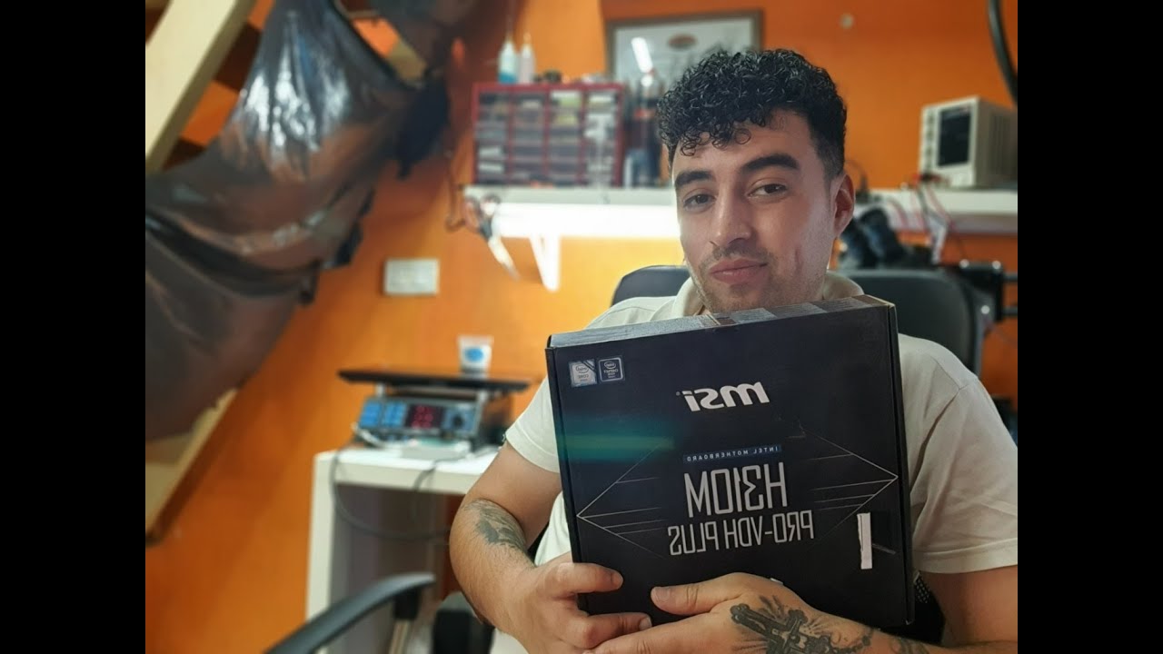 MSI H310M PRO-VDH PLUS NO DA IMAGEN Y QUEDA EN CPU LED