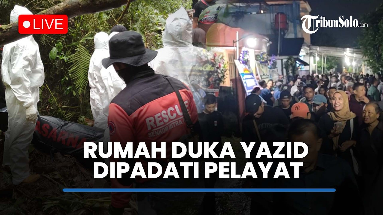 Pelayat Berdatangan di Rumah Duka, Menunggu Jenazah Yazid di Karanganyar