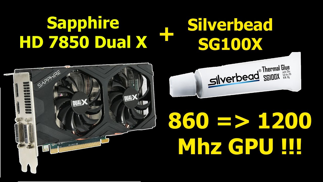 Radeon HD 7850 разгон в щи до 1200 мГц по ядру