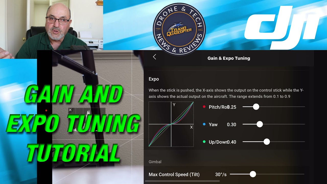 DJI Mini 4K — настройка усиления и экспозиции в приложении DJI Fly
