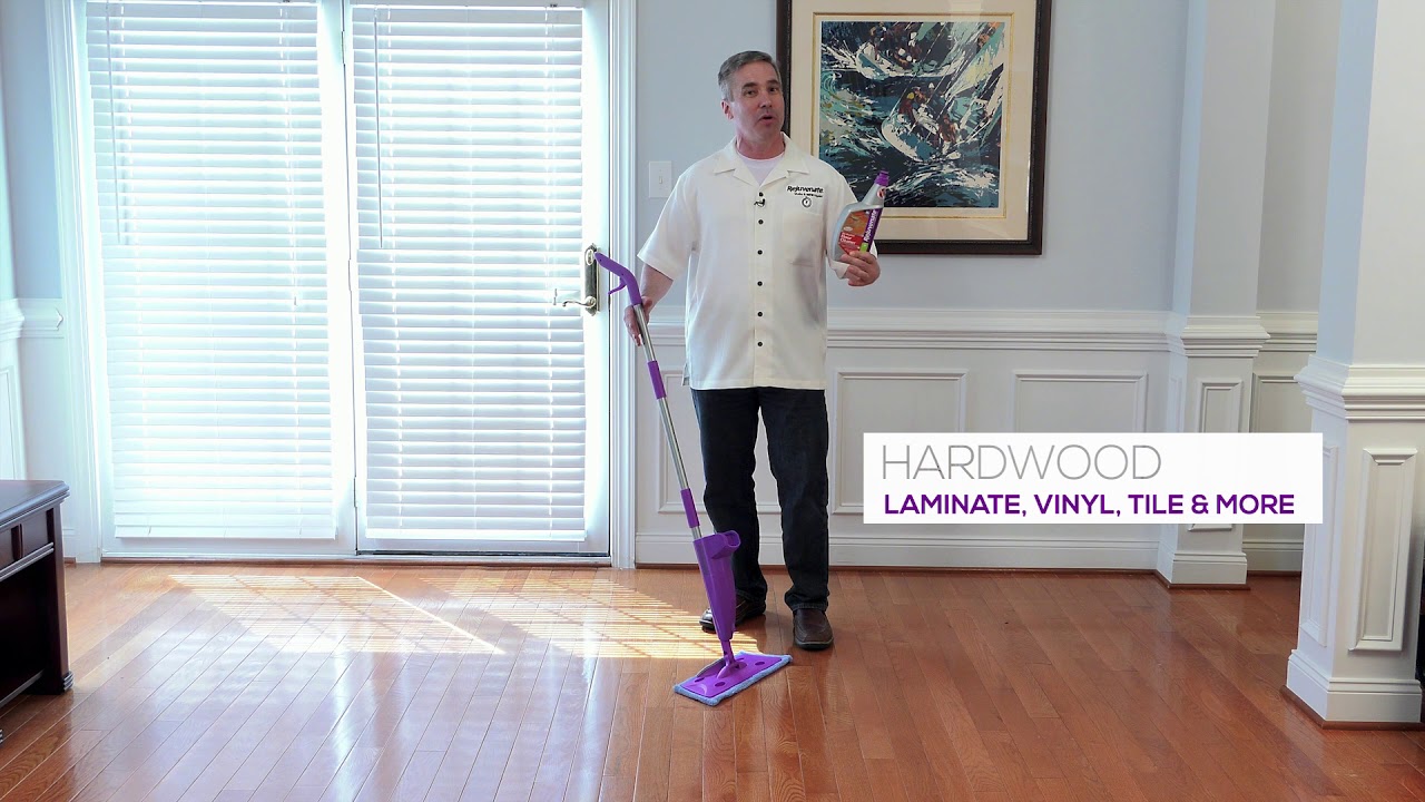 How To Clean Floors - Click n Clean All Floors - No Bucket Floor Cleaner