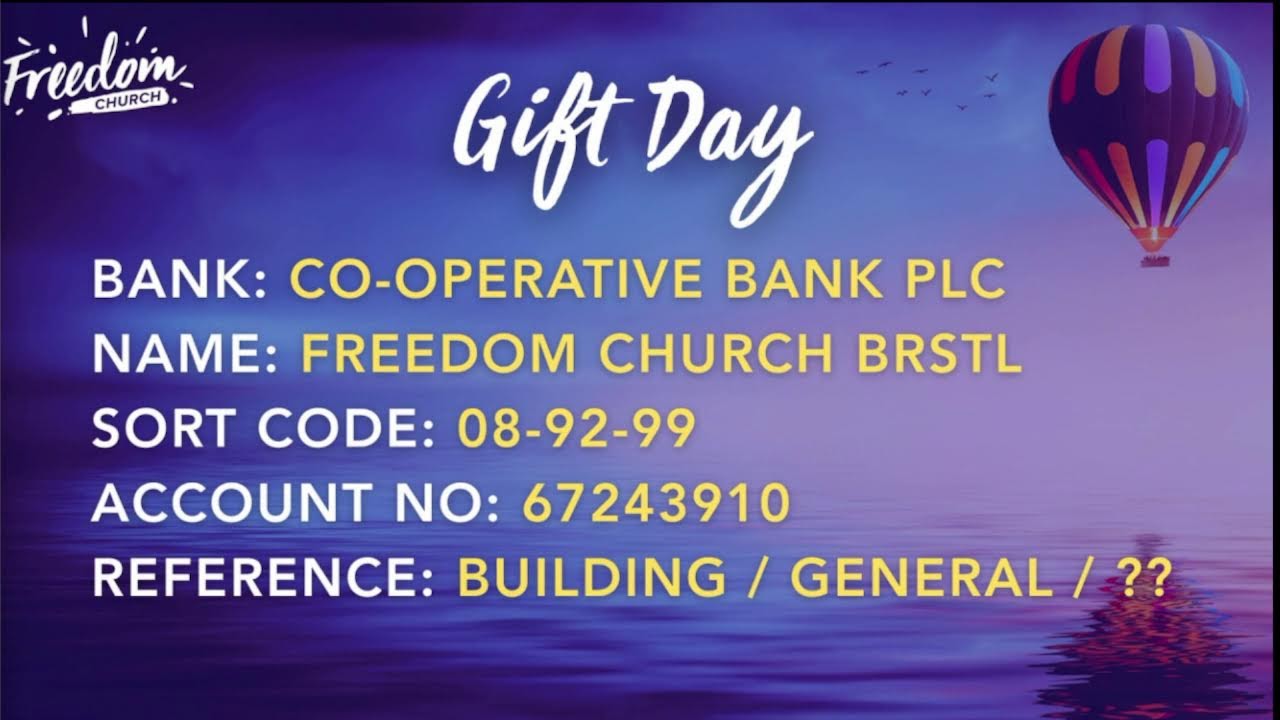 Freedom Church Bristol 31st August 2025