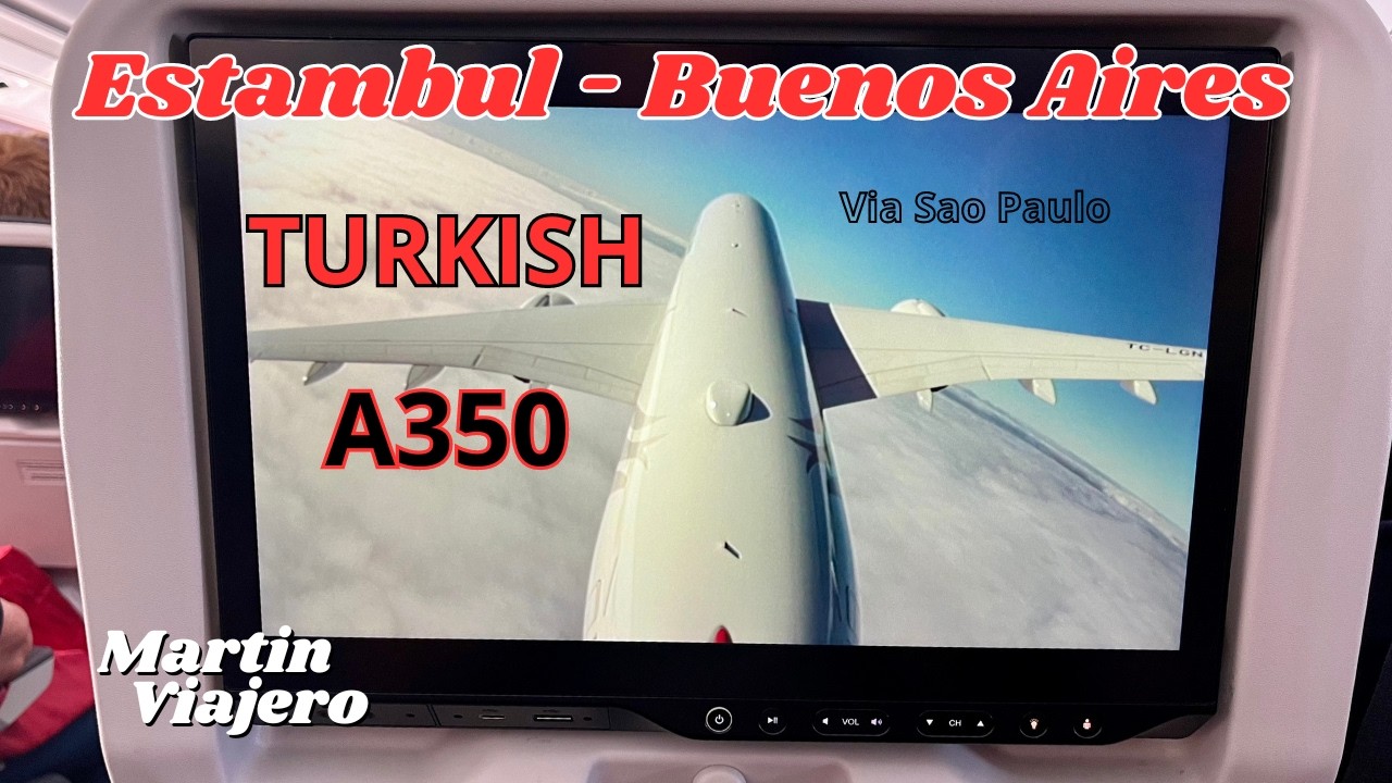 Que LOCO este VUELO 😱 18 HS de AVIÓN ✈️  TURKISH Airlines | Estambul a Buenos Aires
