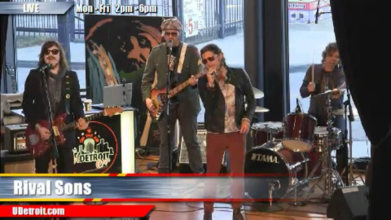 Burn Down Los Angeles - Rival Sons - live @ UDetroit Media Cafe