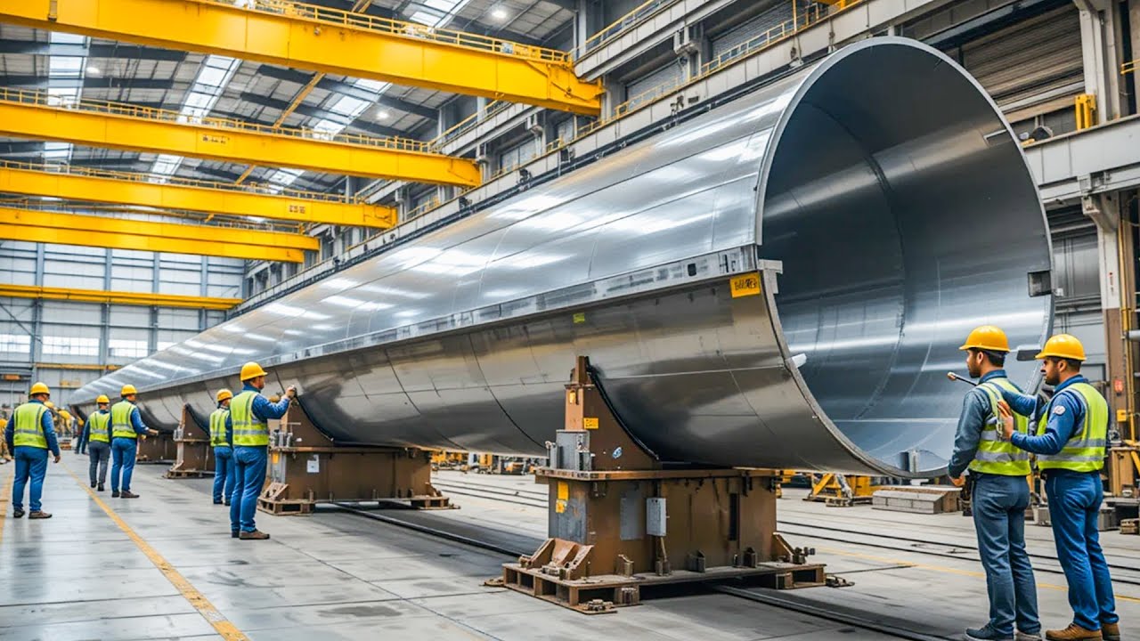 World Most Impressive Metal Fabrication Method - Biggest Metal Bending, Forging & Machining Process