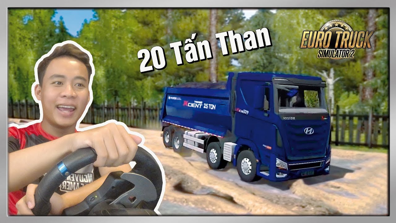 Dùng Xe Ben HYUNDAI XCIENT Vận Chuyển THAN | ETS2
