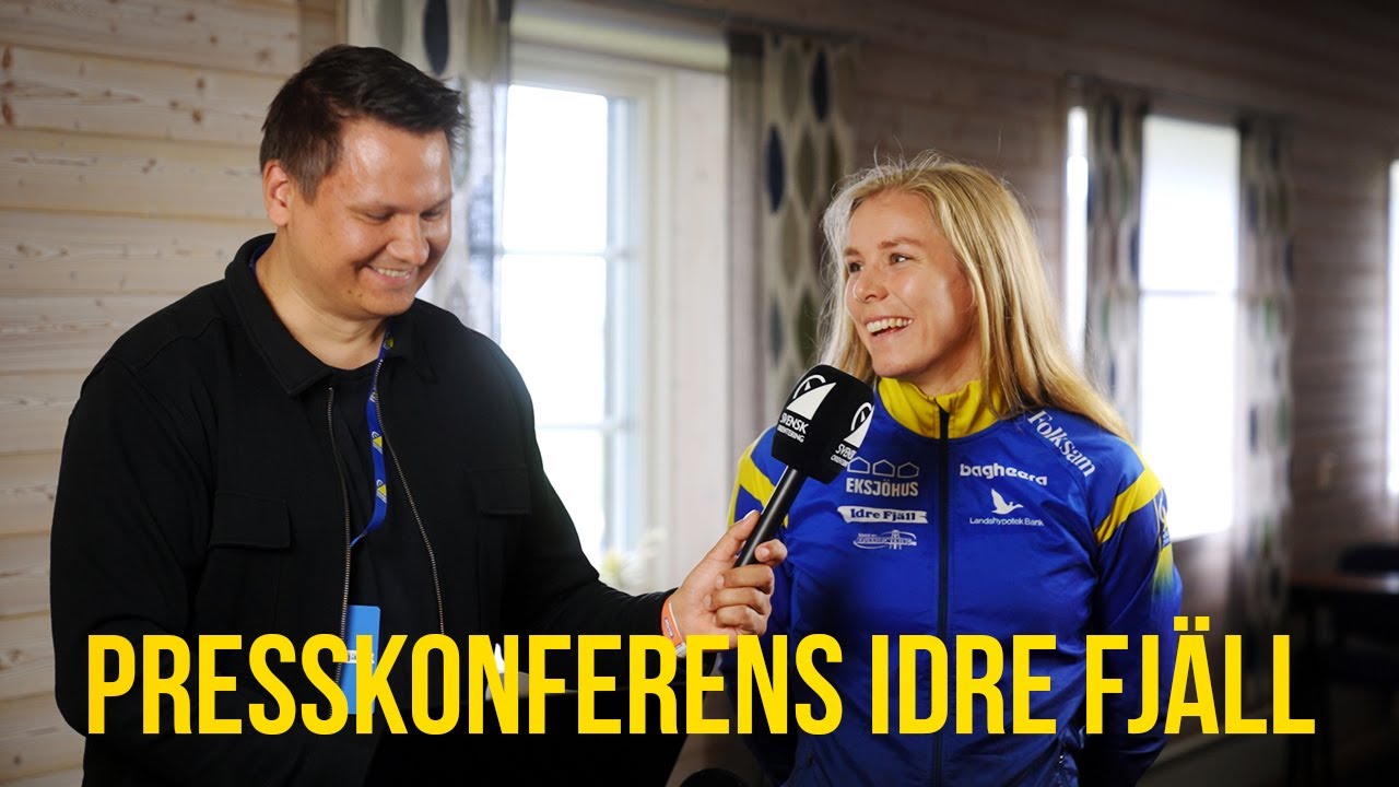 Presskonferens världscupen Idre Fjäll 2025