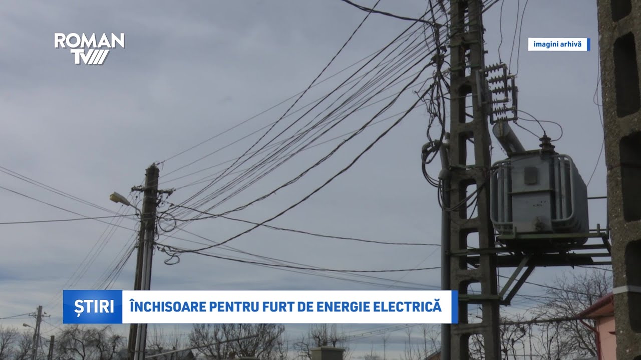 Închisoare pentru furt de energie electrică