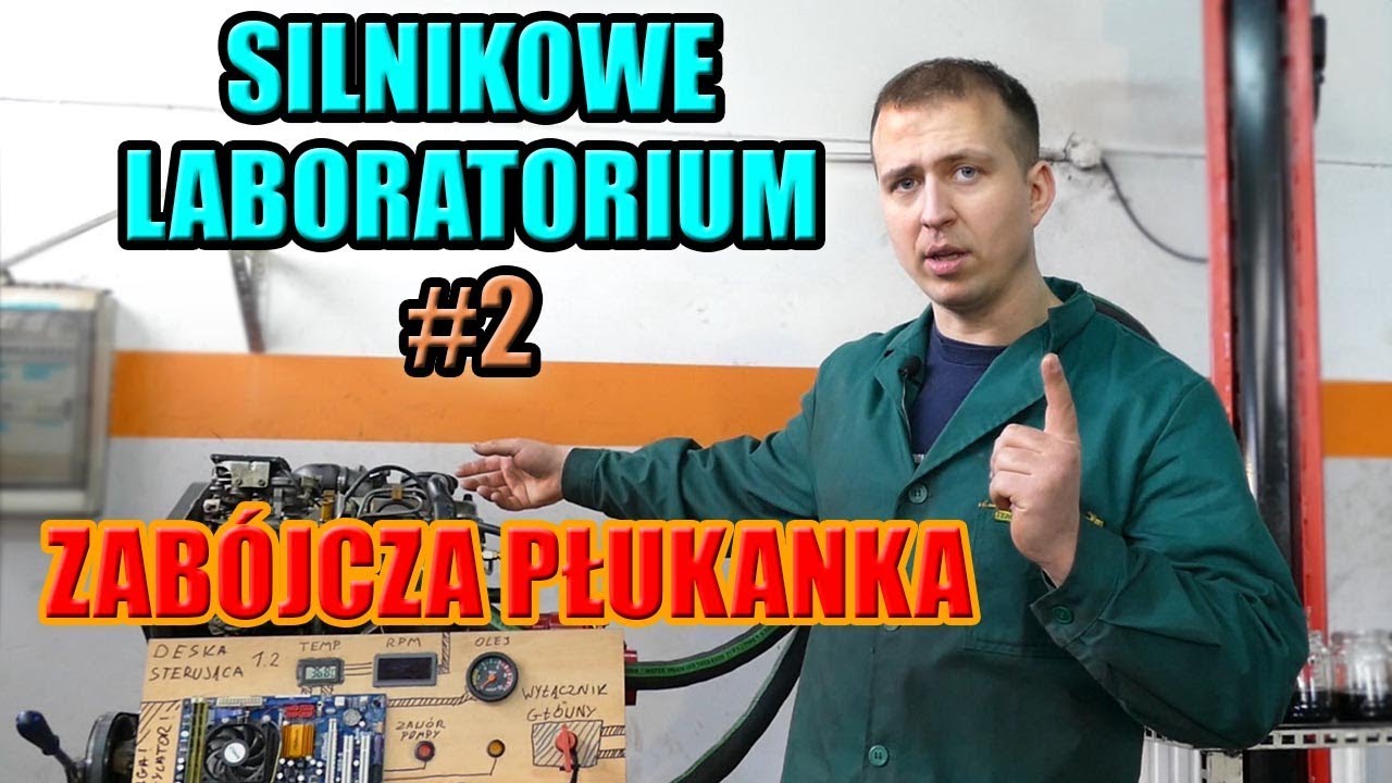 SILNIKOWE LABORATORIUM #2 WIELOKROTNE PŁUKANIE OLEJEM NAPĘDOWYM, PANEWKI, CIŚNIENIA, POMIARY.