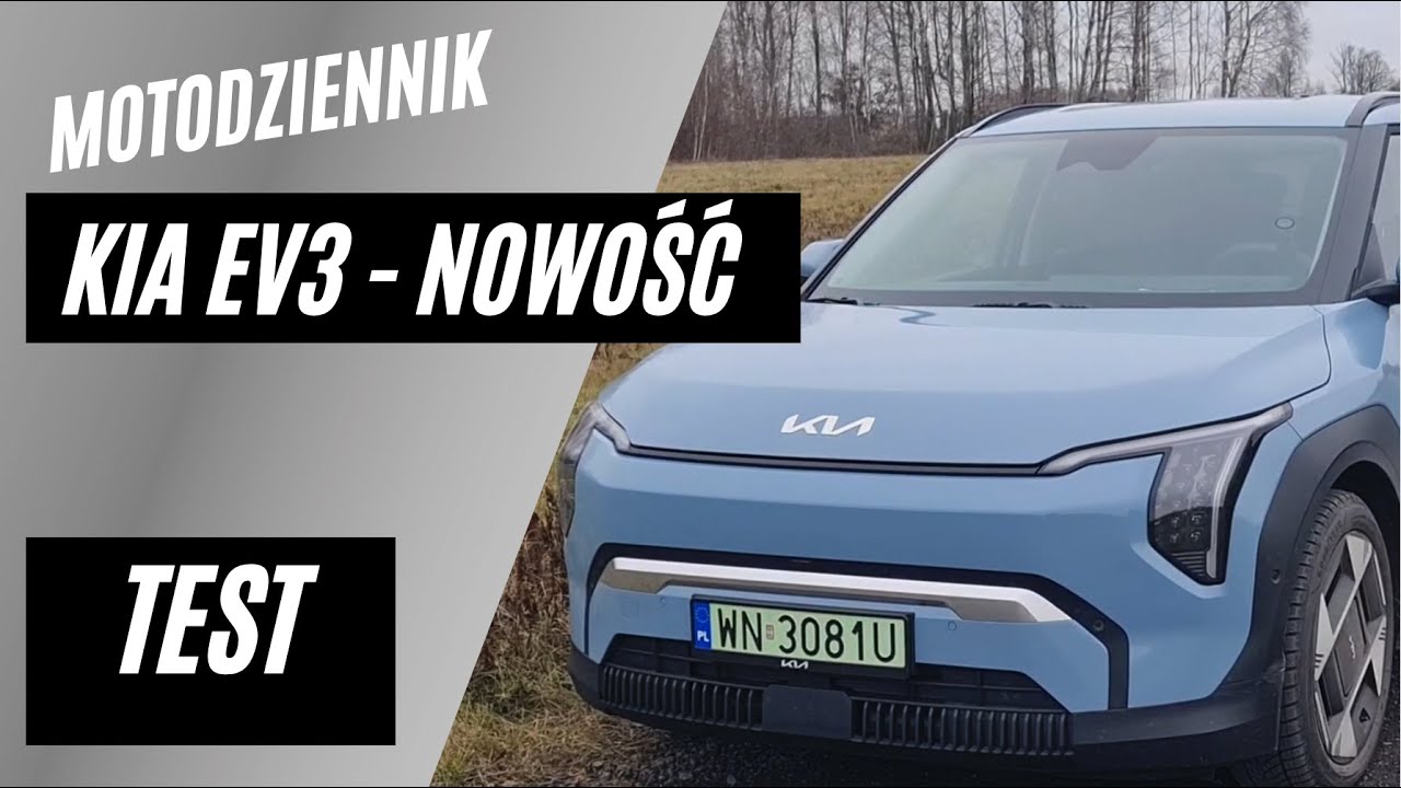 Motodziennik test - Kia EV3 - NOWOŚĆ