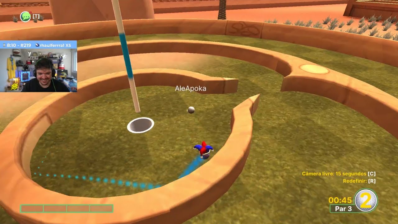 GAULES, MCH E APOKA JOGANDO GOLF WITH YOUR FRIENDS (01/07/22) #7