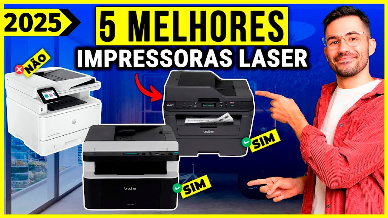 As 5 Melhores impressora A Laser / Impressora Laser Em 2026!