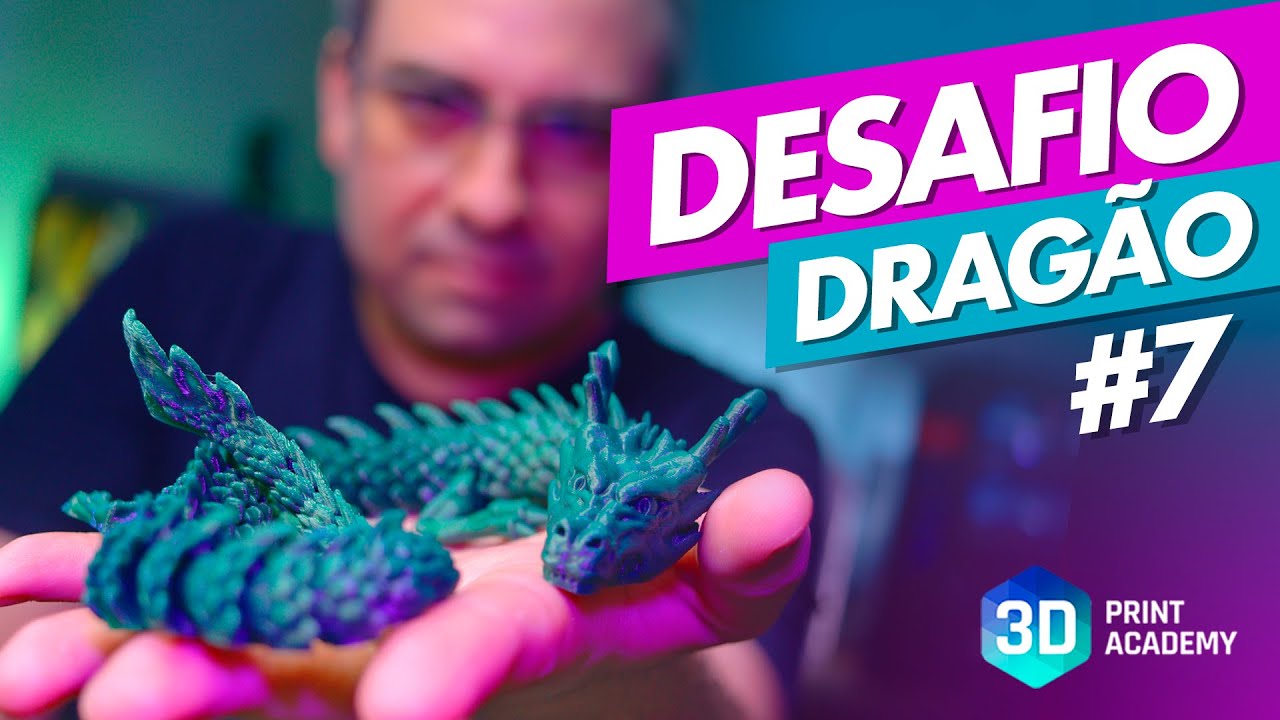 ЗАДАЧА 3D-ПЕЧАТИ №7: Сочлененный дракон... ВЫ ГОТОВЫ К ЭТОМУ?